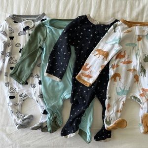 Cloud Island (Target) newborn onesies set of 4